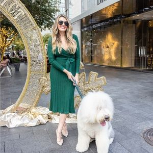 Emerald Green Holiday Dress